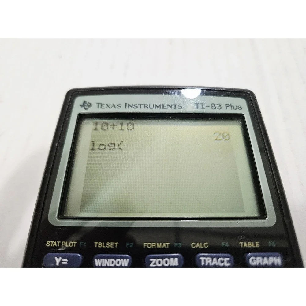 TI-83 Graphing Calculator With Cover  Works‎ Great